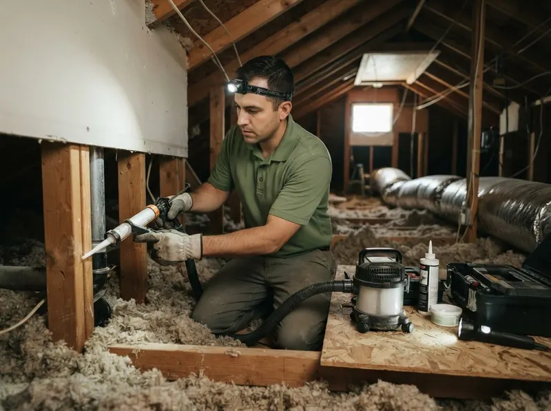 Attic Rodent Exclusion & Sanitation in Katy, TX