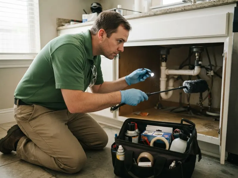Cockroach Control & Void Cleanouts in Katy, TX