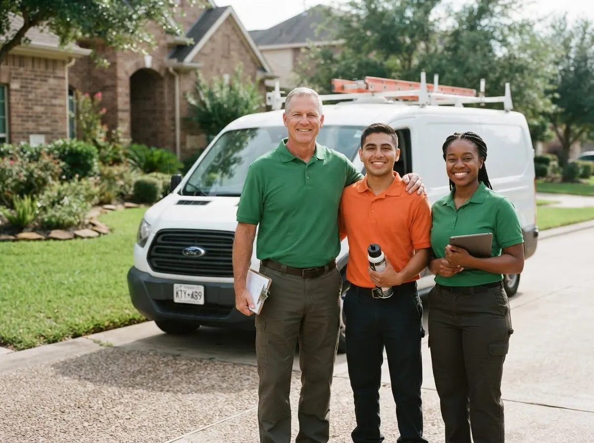 The Lone Creek Pest Control team, pest control service in Katy, TX